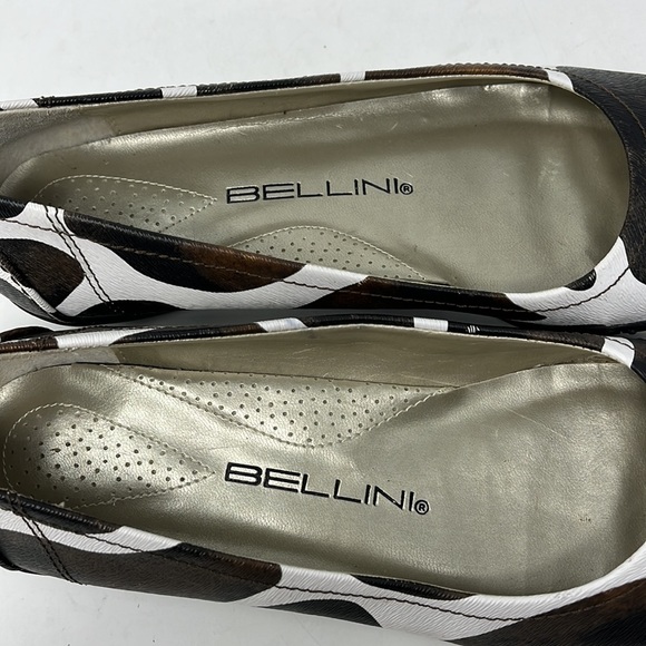 BELLINI Cow Print Ballet Flat Size 7 - Picture 10 of 10